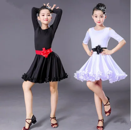 

Girls Carnival Jazz dancewear costume Kids Modern Latin Ballroom Party Dancing Dress Child Dancing dress wear clothes For Girls