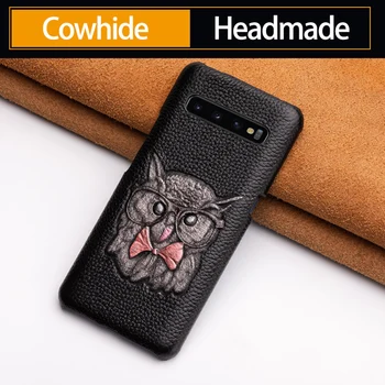 

Phone Case For Samsung Galaxy A50 A70 S7 S8 S9 S10 Plus Note 8 9 10 Animal icon texture Case for A30 A40 A5 A7 2017 A8 2018