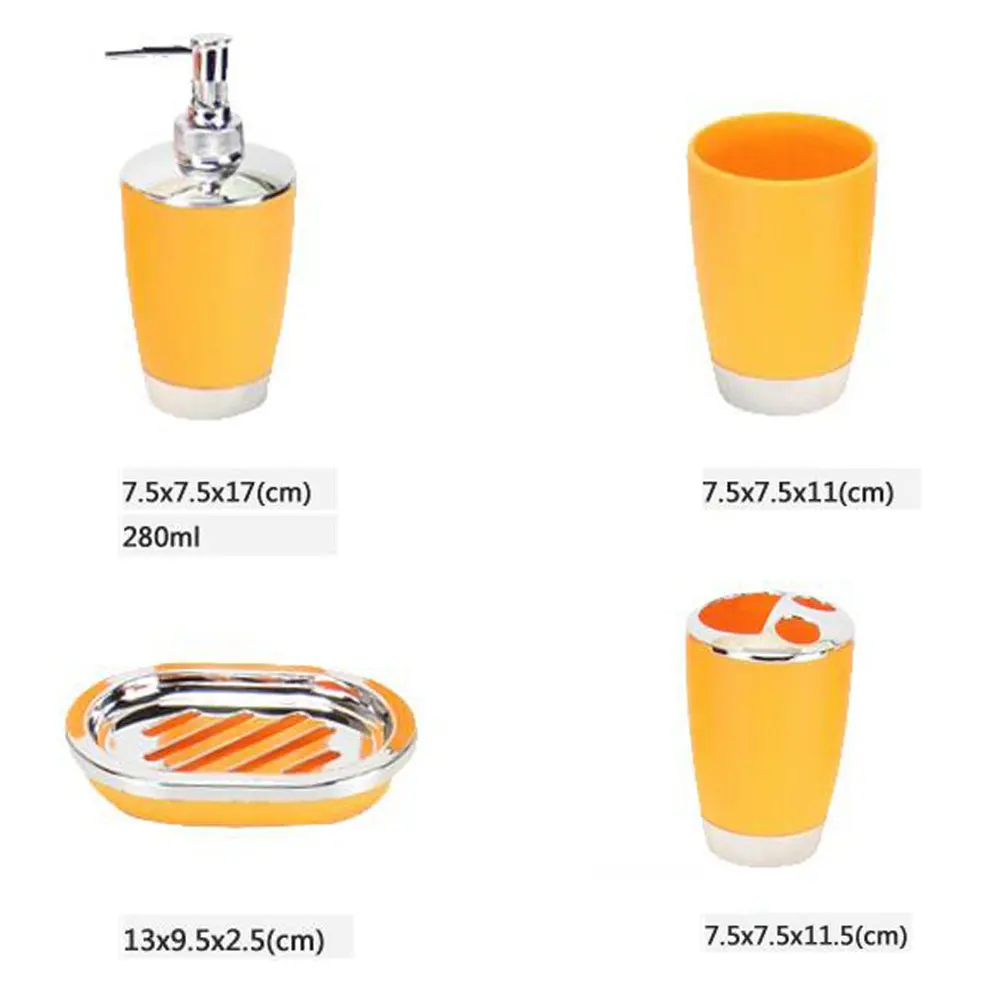 Пластиковый держатель для зубных щеток и мыла 4 шт./компл.|Наборы комплектующих