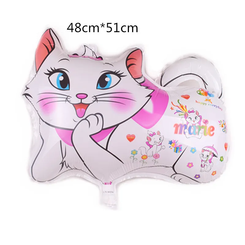 ARISTOCAT Foil Balloon Marie Cat Animal Pet Decor Shower Birthday 