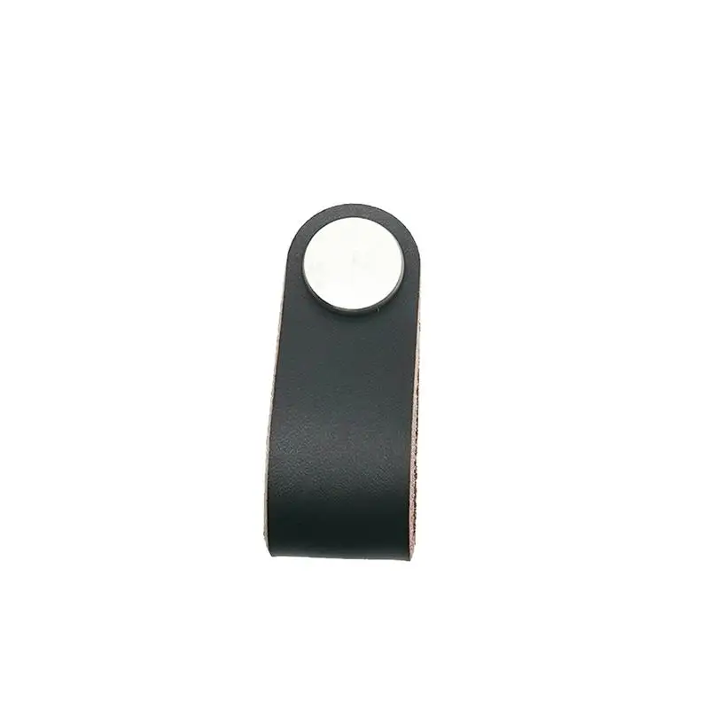 B3 6.8X3X2CM Шкаф с выдвижными ящиками с кожаной ручкой Ручка Чемодана минималистический гардероб тянуть ручки - Цвет: B3 6.8X3X2CM