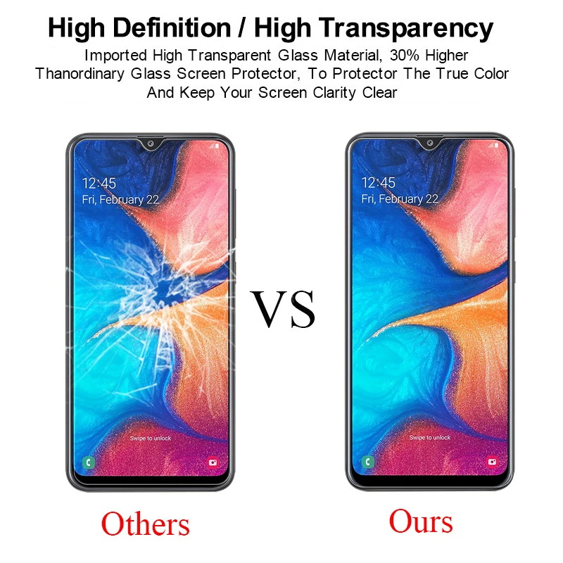 Защитное стекло для samsung galaxy a10 a20 a30 a40, защитная пленка для экрана a 10 20 30 40, защитная пленка glas 9h