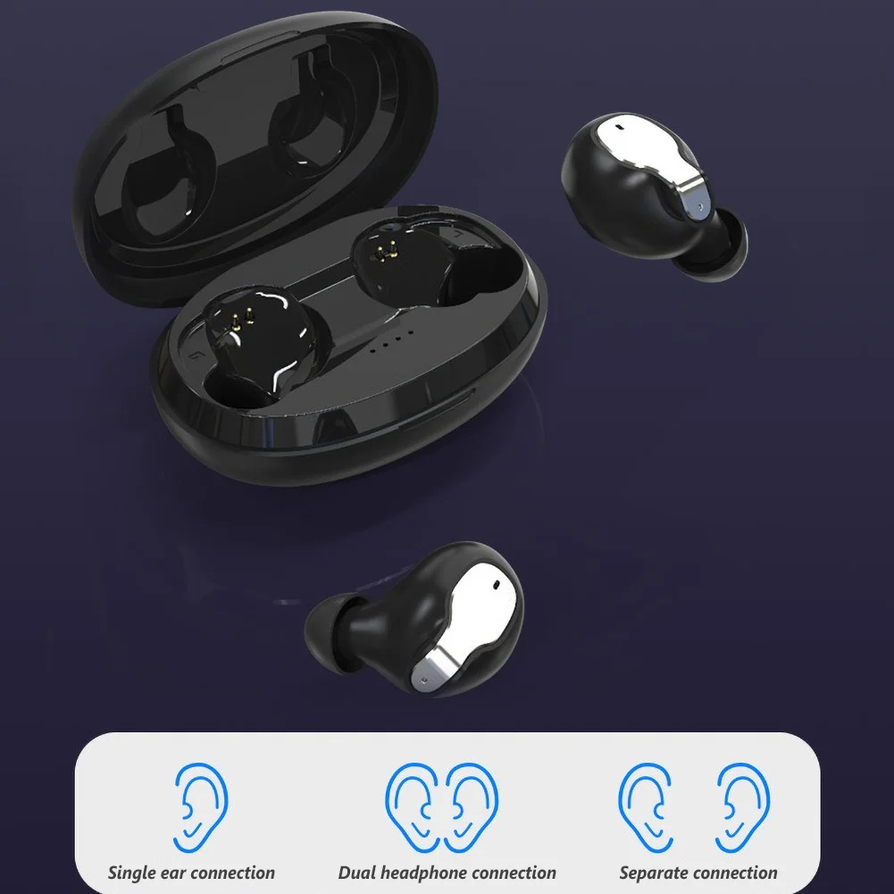 2021 XY 5 Bluetooth 5 0 TWS HiFi Stereo Wireless Earphones Music Sports Gaming Earbuds Charging Box Earphone With Mic For Phone