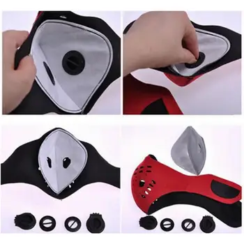 

Cycling Anti-fog Mask Liner With Activated Carbon Mask Accessory Filter Anti-fog Dust-proof Breathable Shield Mouth Mask Unisex