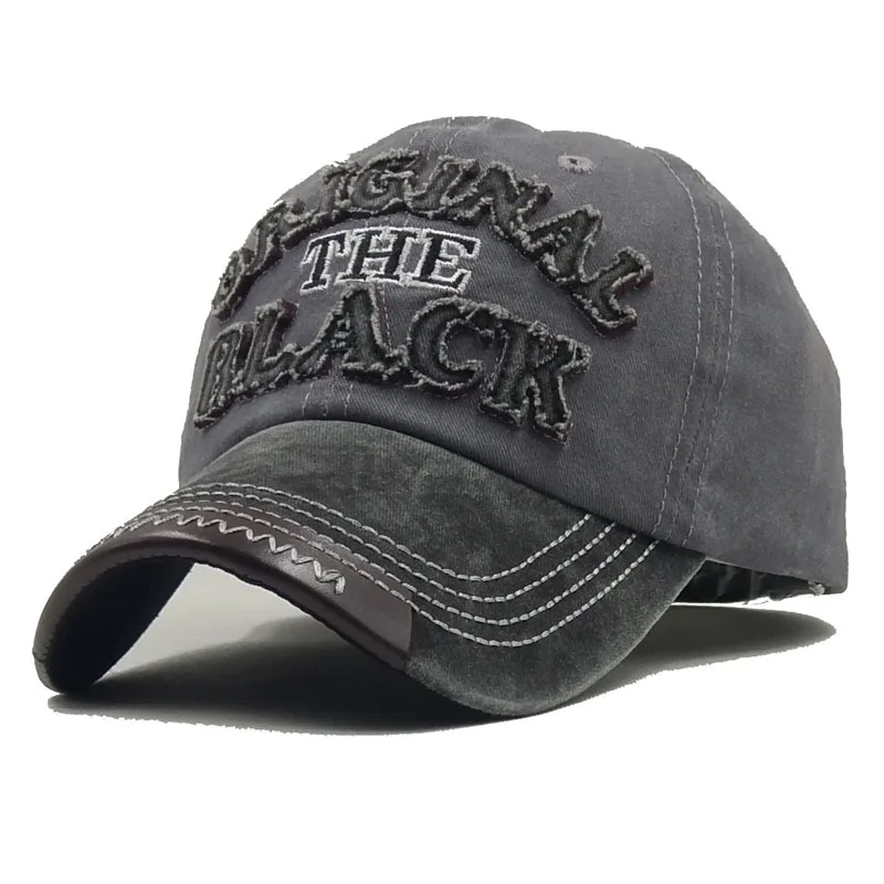 XaYbZc бренд Для мужчин Snapback Для женщин бейсбольная кепка Bone Шапки для Для мужчин Casquette папа Кепки детские модные повседневные мужские и женские бейсбольные кепки Регулируемый для мальчиков, хлопковые пальто, надпись, шляпа - Цвет: Gray.Black