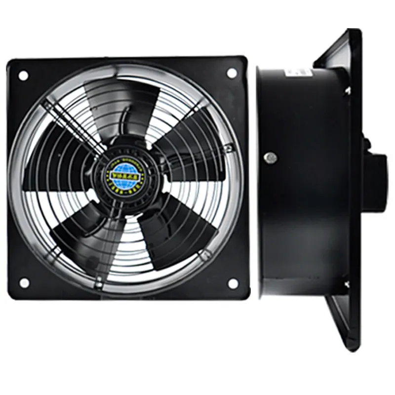 16in 220/380V 180/300W Square Outer Rotor Axial Fan Industrial fan Suitable for Workshops, Warehouses, etc