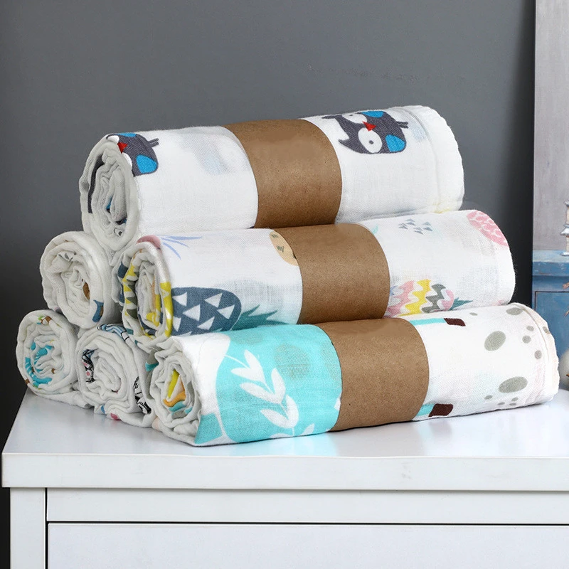 Langes En Mousseline 100 Coton Pour Bebe Couverture Douce Pour Nouveau Ne Gaze De Bain Enveloppe Pour Bebe Sac De Nuit Couverture De Poussette Tapis De Jeu 1 Piece Aliexpress