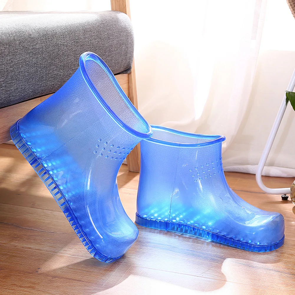 

Bath Shoes Portable Acupressure Reflexology Household Basin Spa Foot Massage Bucket Boots