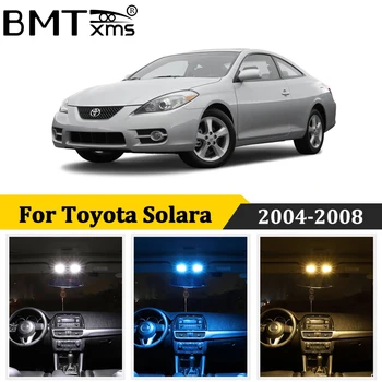 

BMTxms 13Pcs Canbus For Toyota Solara 2004-2008 Car LED Interior Dome Map Light License Plate Lamp Kit Auto Accessories