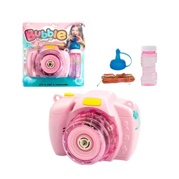 

Ma Caron Color Bubble Camera Children'S Electric Toys Lighting Music Christmas Gift for Children
