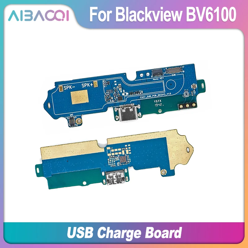 Новый оригинальный Usb Plug заряд доска для Blackview BV6100 Мобильный телефон Flex зарядка