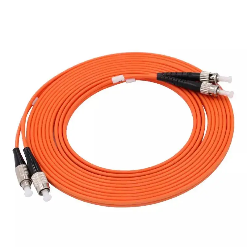 

10pcs /lot fiber optic patch cord 1M 2M 3M 5M 10M Duplex Multimode cable FC/UPC-ST/UPC optical fibre jumper