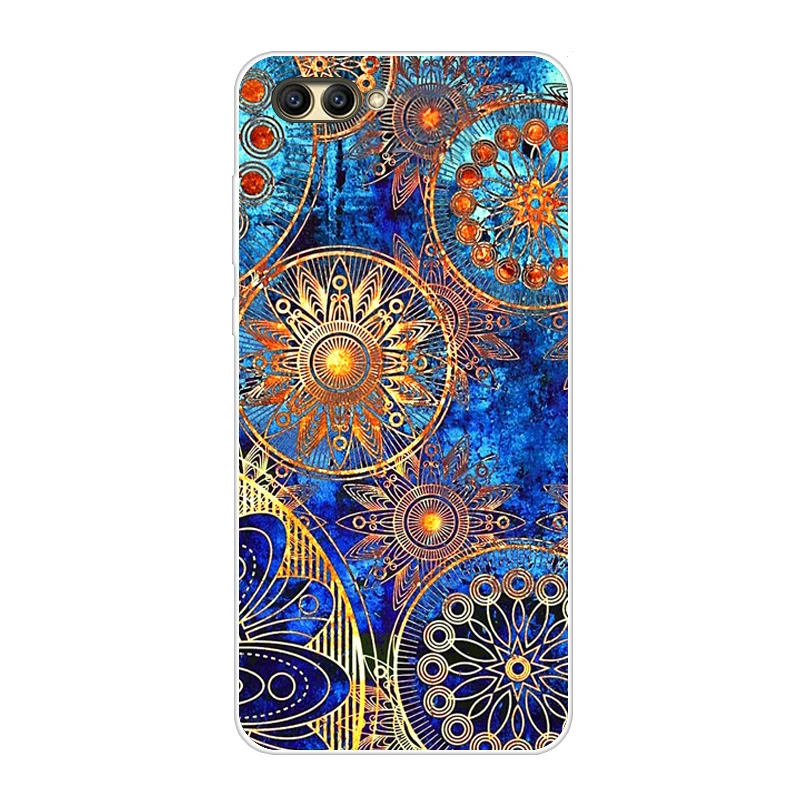 Прозрачный Силиконовый чехол для huawei honor V10 VIEW 10, мягкая задняя крышка из ТПУ для телефона huawei honor 10, чехол Etui с защитной печатью, чехол для кошки - Цвет: Прозрачный