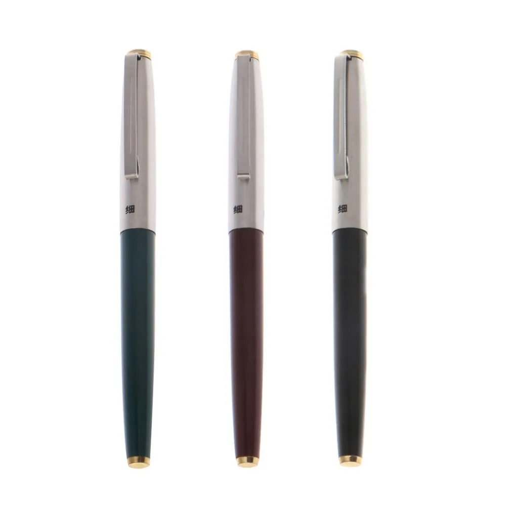 

Plastic Fountain Pen Ink Marker For Signature Calligraphy Office Writing Tool