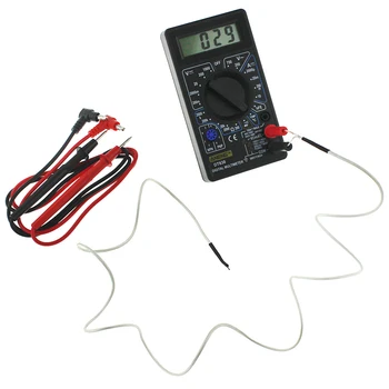 

DT-838 LCD Digital Multimeter AC/DC 750/1000V Amp Ammeter Voltmeter Ohm Voltage Tester Meter Capacitance Meter
