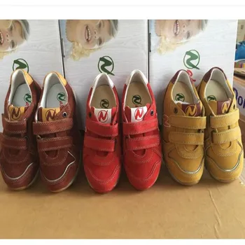 

spring and autumn children's natural leather shoes for boys and girlssports shoes travel student size 25 to 30