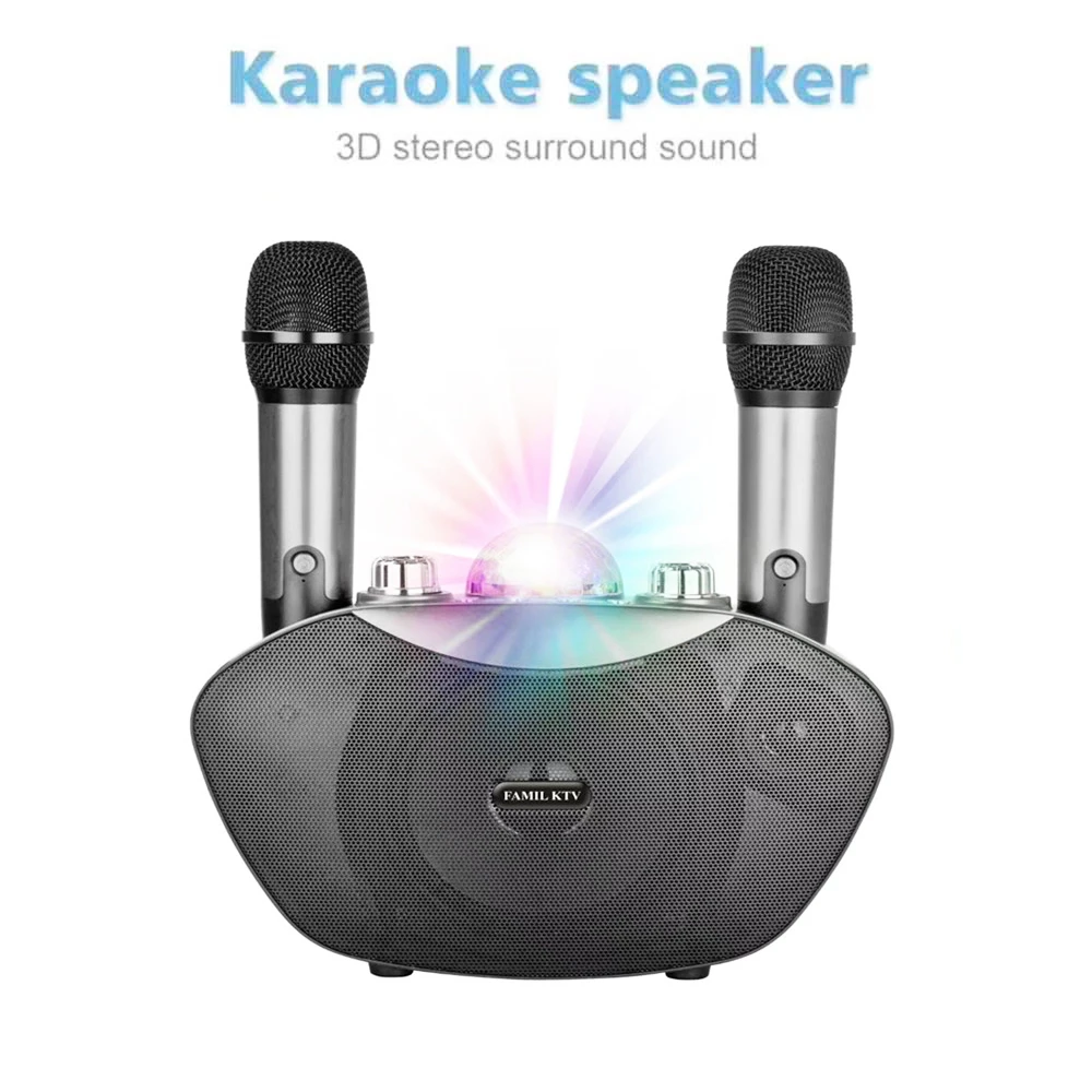 Y-8 Wireless Microphone Bluetooth Speaker  Outdoor