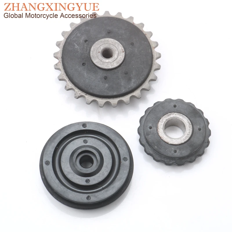 Motorcycle Cam Chain Gear Rebuild Kit for Honda Z50 CRF50 C70 CT70 CL70 SL70 S65 XL70 25H-82L 4 stroke