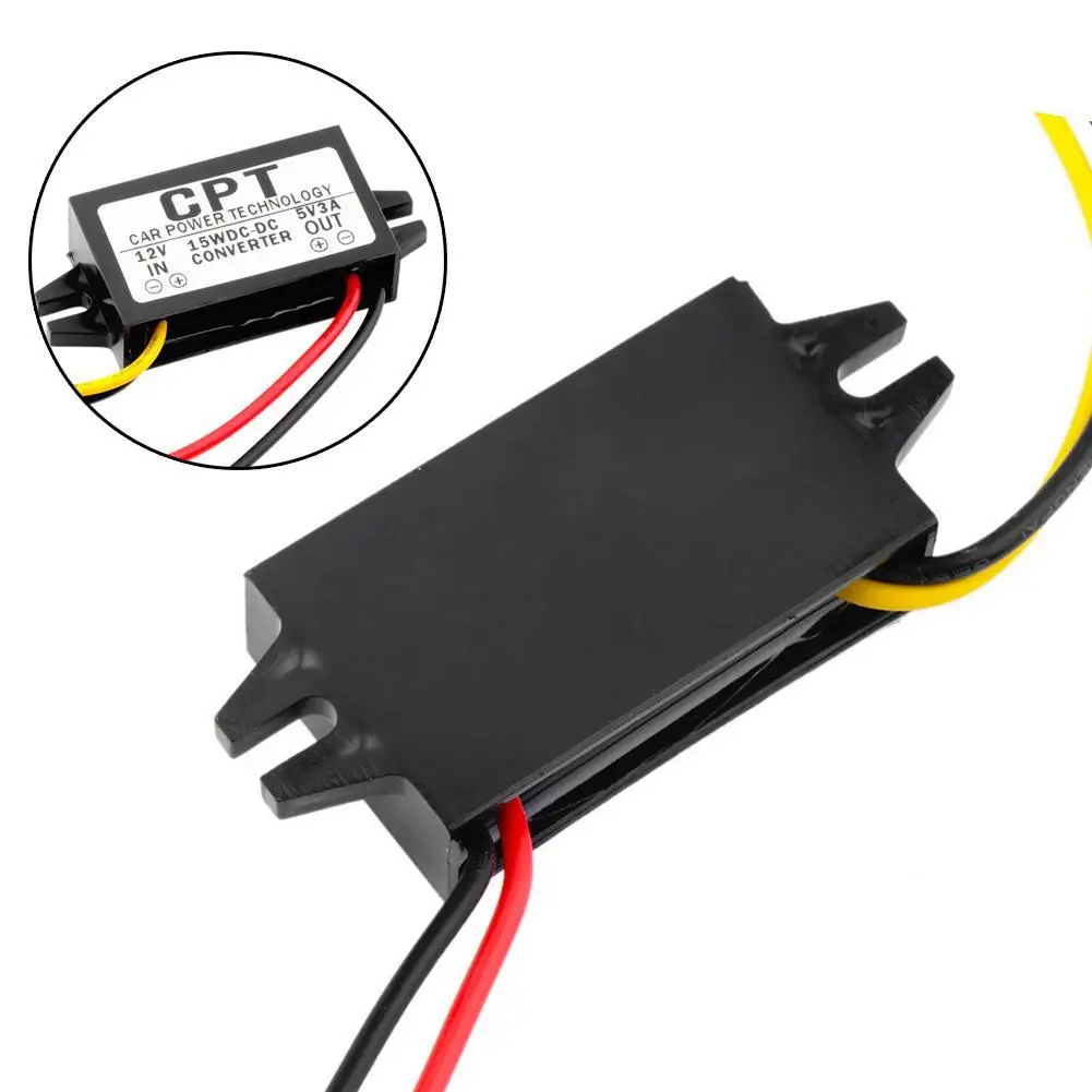 DC-DC преобразователь Регулятор 12Vto 5V 3A 15 Ватт машинные Led Дисплей Питание модуль