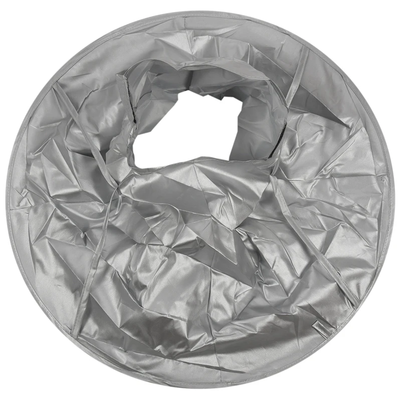Silver gray mantle umbrella cloak Cut hair barber barber barber