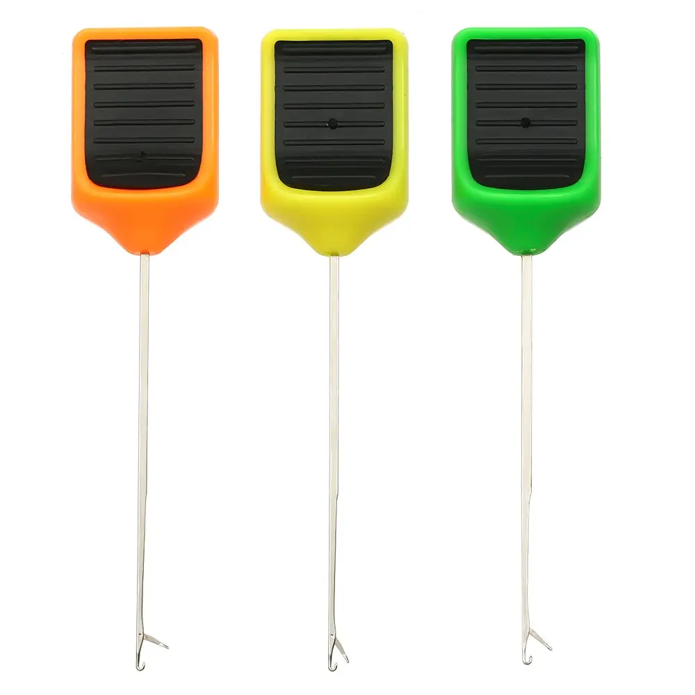 

COONOR 3PCS Carp Fishing Needle Tool Set Bait Needle Driller Tool Stainless Iron Baiting Needle Drill Boilie Needle Hook