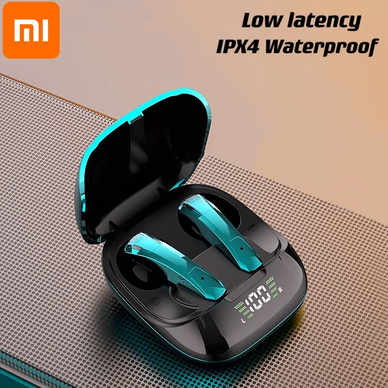 Photo Product Xiaomi TWS Bluetooth 5.0 Earphones 9D Stereo Hifi Game Mode Sports Waterproof Wireless Headphones With Microphone Headphone