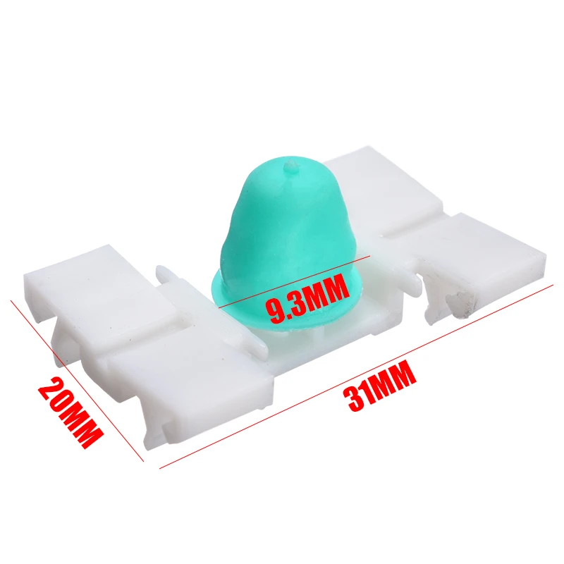 For BMW E36 E46 323 325 328 330 20pcs Auto Moulding Trim Clips Car Exterior Door Fender Moulding Trim Clips Set