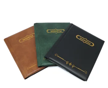 

2019 classical 3 style russian coin album 10 pages 250 pockets units coin book Russian holder album for coins photo album