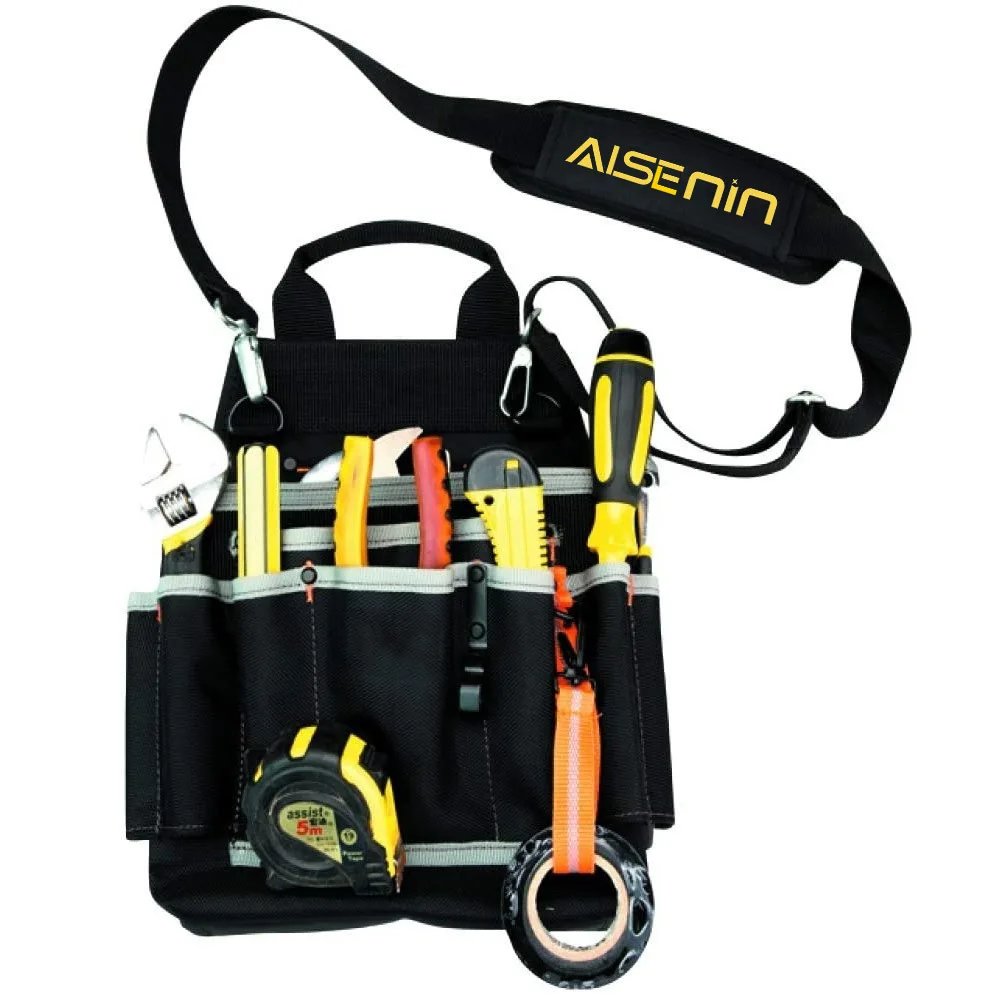 Belt Waist Pocket Case Capacity Tool Bag Waist Pockets Electrician Tool Bag Oganizer Carrying Pouch Tools Storage Holder