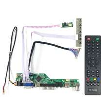 Работа для 17 дюймов 1280x1024 G170EG01 V1 HDMI VGA AV USB RF lcd плата контроллера
