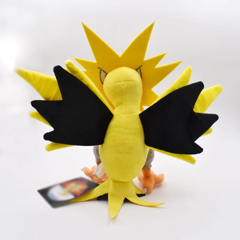 Takara Tomy Pokemon плюшевая кукла 29 см Zapdos мягкая игрушка Kawaii для мальчиков подарки на день рождения для детей