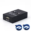 USB Auto Sharing switch converter splitter  Computer Peripherals For 2 PC Computer Printer For Office Home Use usb2.0 hub ► Photo 2/6