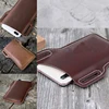 Men Cellphone Loop Holster Case Belt Waist Bag Props Leather Purse Phone Wallet Outdoor Portable Phone Belt Bag 6