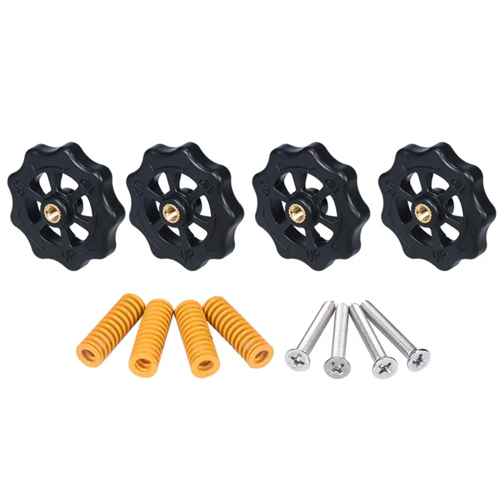 

3D Printer Parts M4*30 Screw&nut Leveling Spring Kit For Heated Bed CR10 Ender-3 Um2 Prusa I3 Mk2/mk3