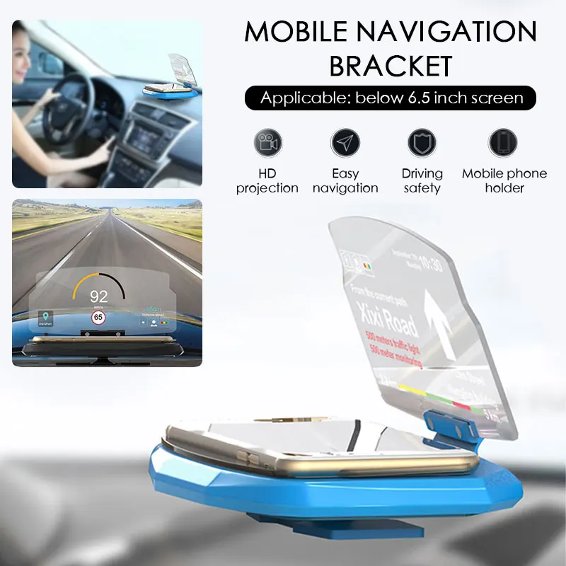 ABS автомобильный навигатор HUD автомобильный телефон Монтажный кронштейн поддержка универсальный авто телефон Монтажный кронштейн для gps