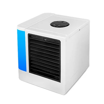 

Mini Usb Portable Air Conditioner Humidifier Purifier 7 Colors Light Desktop Air Cooling Fan Air Cooler Fan For Office Home