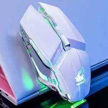 X11 2,4G машинное оборудование ноутбук USB перезаряжаемая для ПК офисная беспроводная мышь универсальная домашняя эргономичная, игровая светодиодный оптический dpi с подсветкой