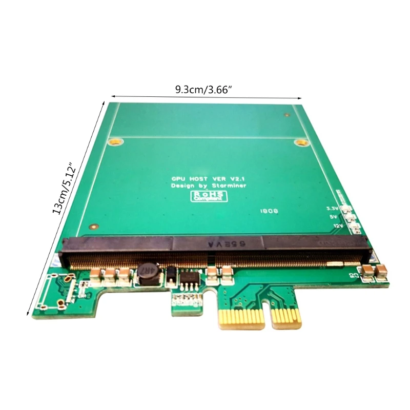 Плата расширения PCIE на MXM3.0 75 Вт переходник PCI-E MXM преобразователь USB3.0 для майнинга