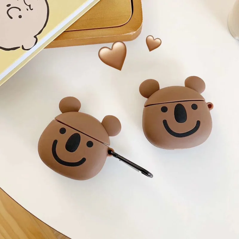 Мягкий силиконовый чехол для Apple AirPods, милый мультяшный щенок, чехол для наушников, защитный чехол для AirPod, чехол для Air pods, зарядная коробка