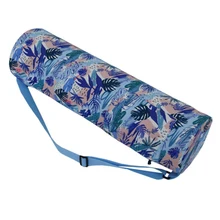 Yoga Mat Bag Home Indoor Exercise Gym Carry Bag Durable Waterproof Printed Zipper Drawstring Bags, Adjustable Shoulder Strap Yoga Mat Bag Home Indoor Exercise Gym Carry Bag Durable Waterproof Printed Zipper Drawstring Bags, Adjustable Shoulder Strap