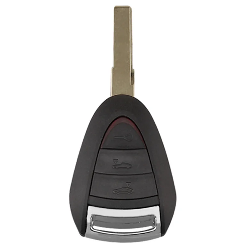 3 Buttons Remote Key Shell Boxster/Cayman 911/997 Carrera And 911 Targa 2005 2006 2007 2008 2009 2010 2011 2012
