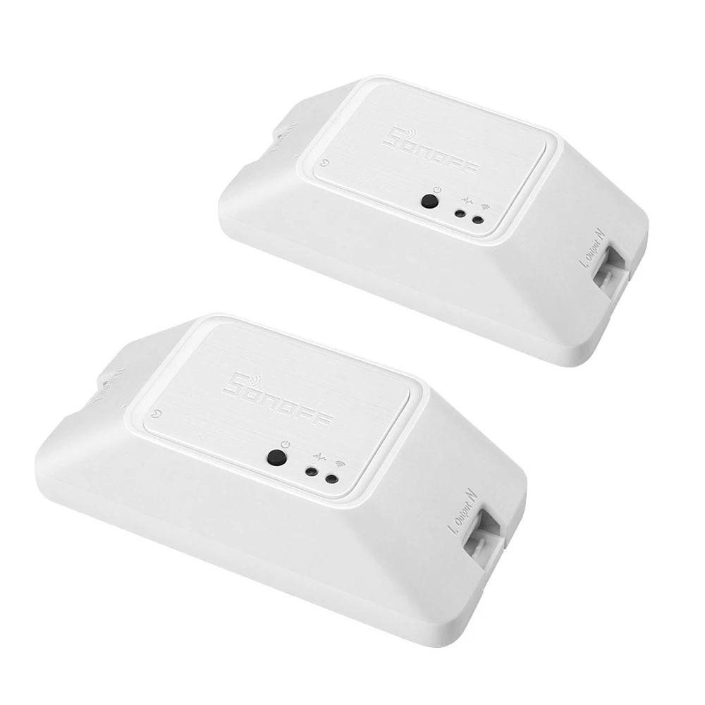 SONOFF BASICR3 wifi DIY умный переключатель с таймером интернет-приложение Голосовое управление LAN режим DIY совместим с Amazon Alexa Google Home
