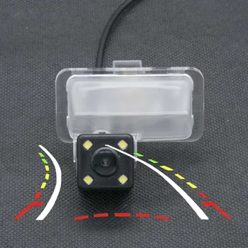 

Waterproof Dynamic Trajectory Tracks Car rear view camera for Toyota Corolla 2014 CCD Night Vision BackUp Reverse Parking Camera