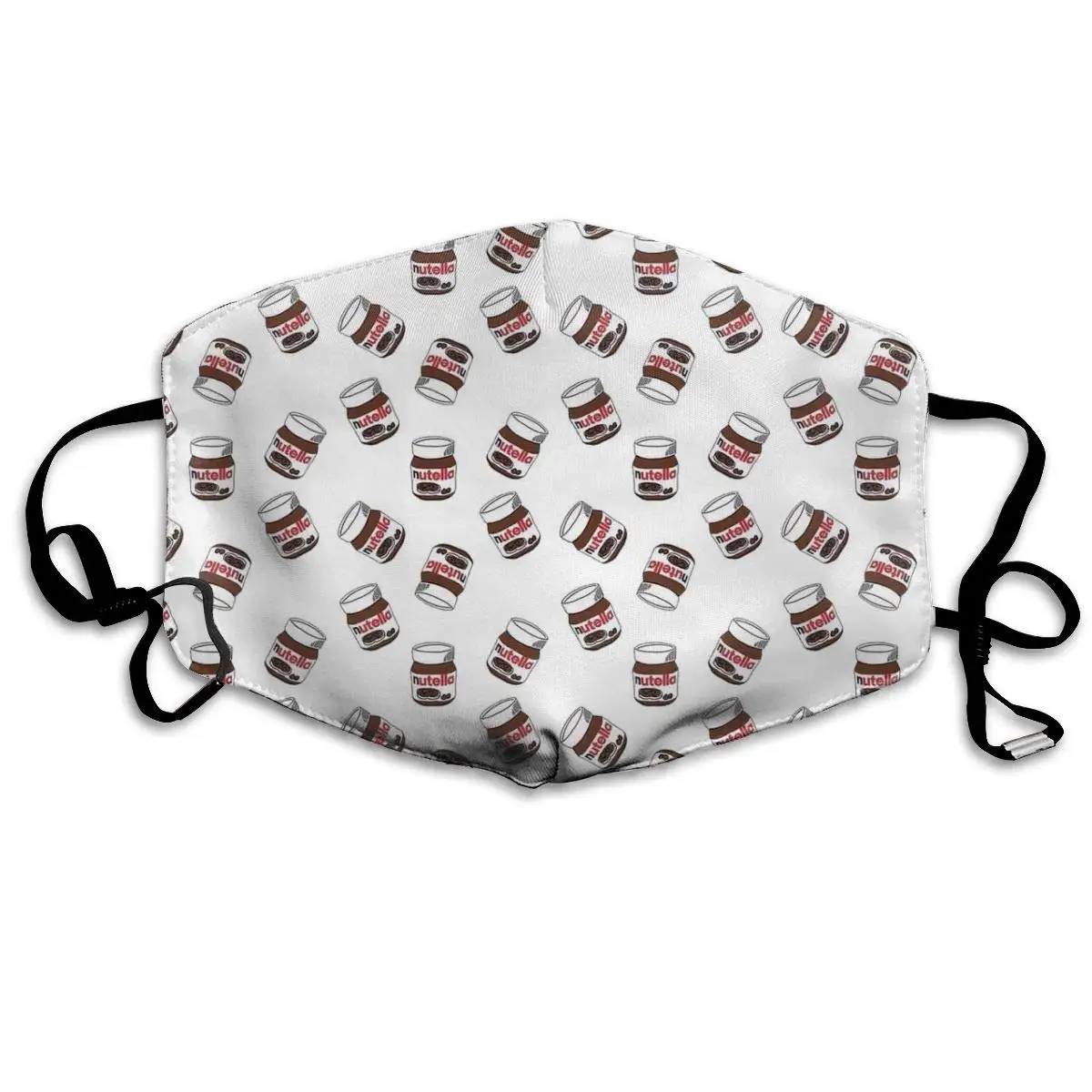 

Nutella Funny Dust Mask Face Mouth Mask,Fashion Reusable Washable Outdoor Unisex Mask