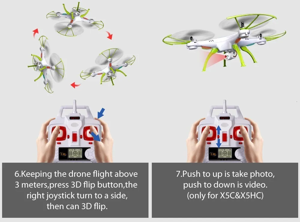 SYMA X5HW RC Квадрокоптер Дрон с камерой Wifi FPV HD передача в реальном времени RC вертолет Квадрокоптер Дрон дроны игрушка парение