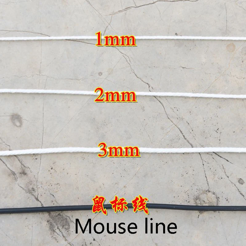200m Cotton Cords Twisted Cord Craft Macrame String DIY Handmade Home Decorative supply 3mm cotton rope macrame cord
