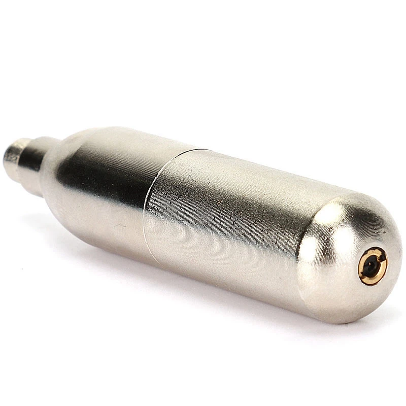 Portable Co2 Supplementary High Pressure Manual Inflation Tool Removable Small Cylinder