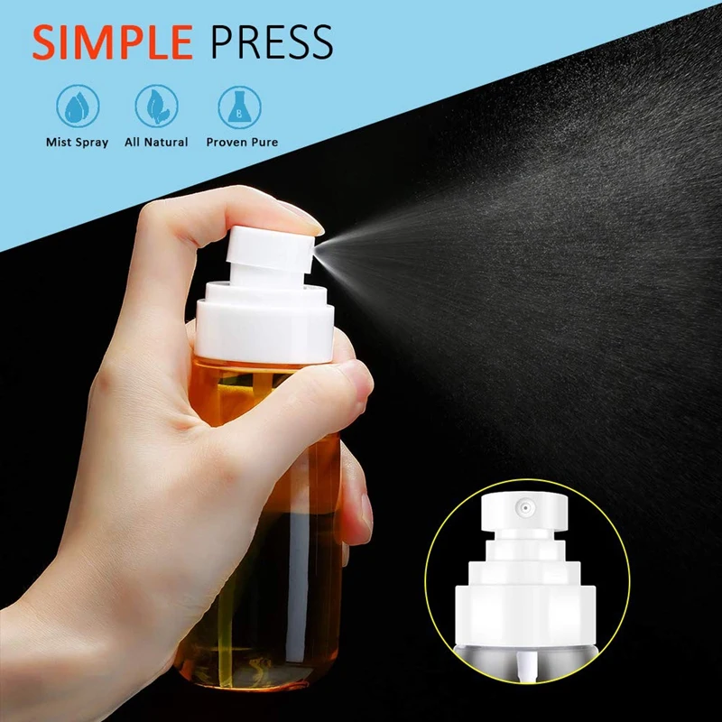 6Pcs Spray Bottle 60Ml/2Oz Fine Mist Spray Bottle Refillable Portable Containers Sprayer for Travel Makeup 6Pcs Spray Bottle 60Ml/2Oz Fine Mist Spray Bottle Refillable Portable Containers Sprayer for Travel Makeup