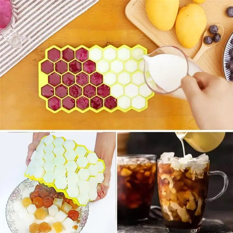 Силиконовая форма для мороженого Форма для льда креативные соты Декор форма для льда лоток форма для льда контейнеры для хранения напитков