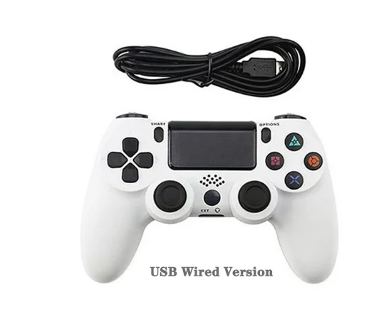 Беспроводной Bluetooth/USB проводной джойстик для PS4 контроллер подходит для playstation 4 консоль для Dualshock 4 геймпад для PS4 консоли - Цвет: Wired version 1
